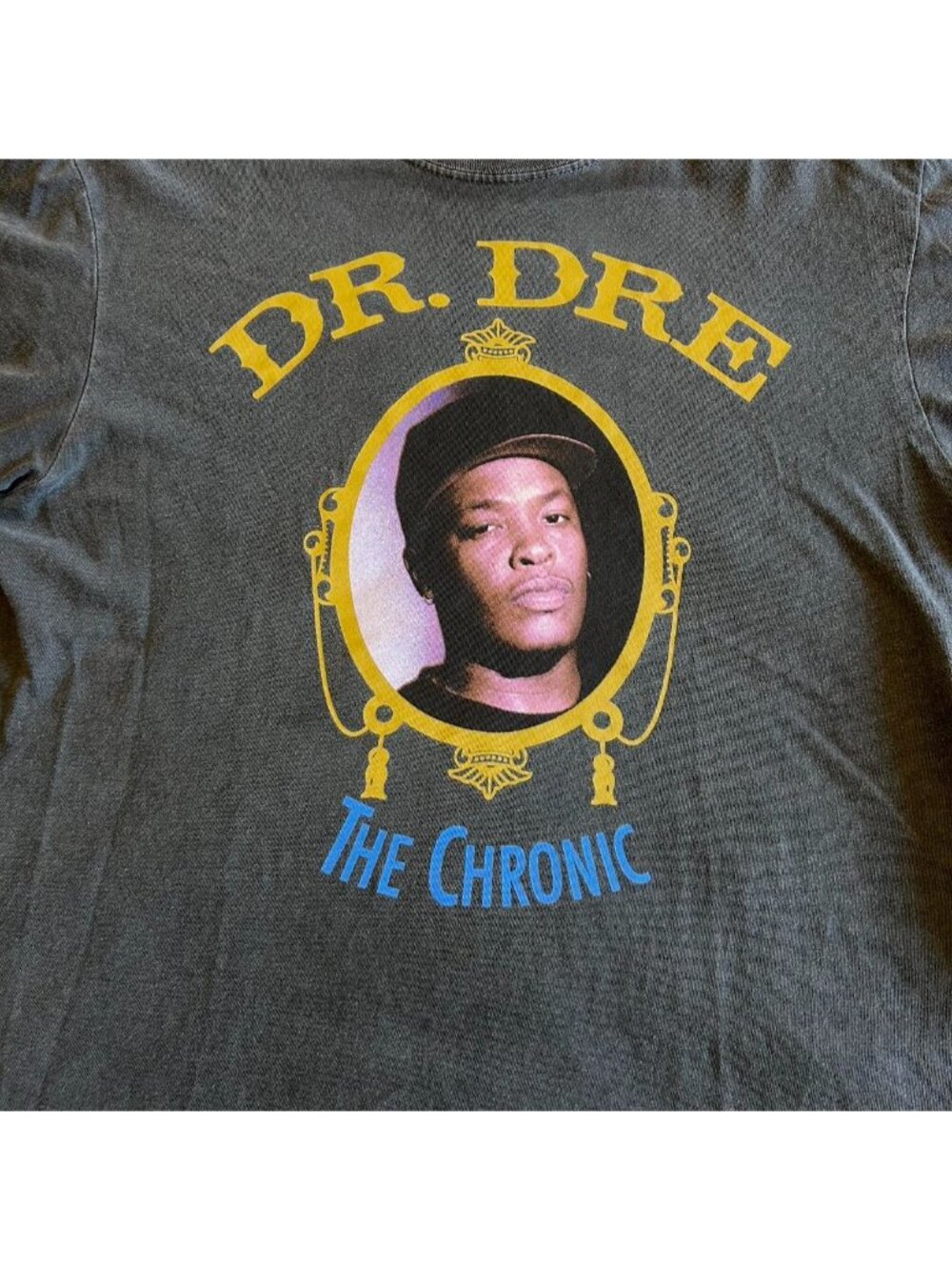 Faded Black / Grey Dr Dre The Chronic t-shirt